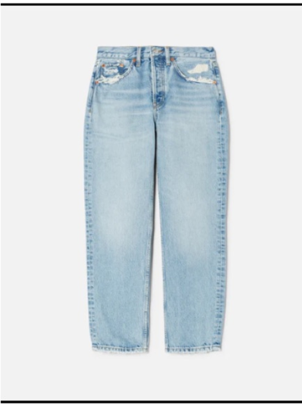 Re/Done Light Blue Vintage-Inspired Jeans